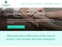 Tablet Screenshot of delmargardens.com